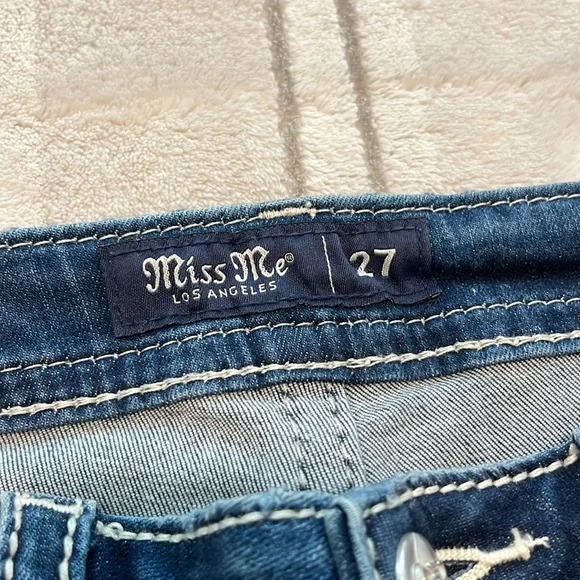 Miss Me wing pocket mid-rise bootcut jeans - Picture 5 of 8